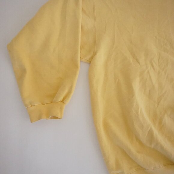 Vtg '90s Hanes Heavyweight Cotton Yellow Grand Canyon Crewneck Sweater 2XL - Picture 7 of 11